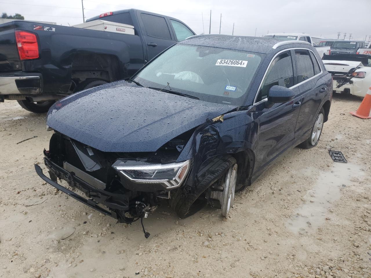 2020 Audi Q3 VIN WA1BECF38L1037612