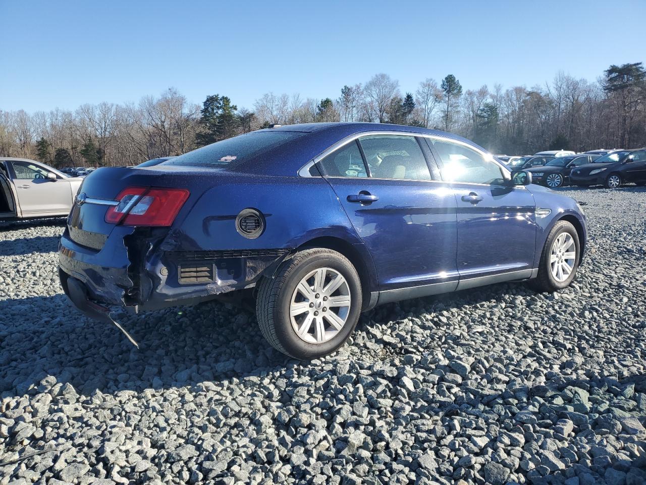 2011 Ford Taurus VIN 1FAHP2DW0BG144530 Copart auction photo, rear end damage thumbnail 3
