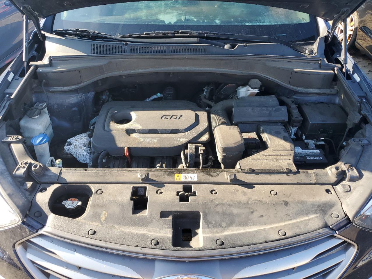 2018 Hyundai Santa Fe VIN 5XYZT3LB5JG538704 Copart auction photo, water/flood damage thumbnail 12