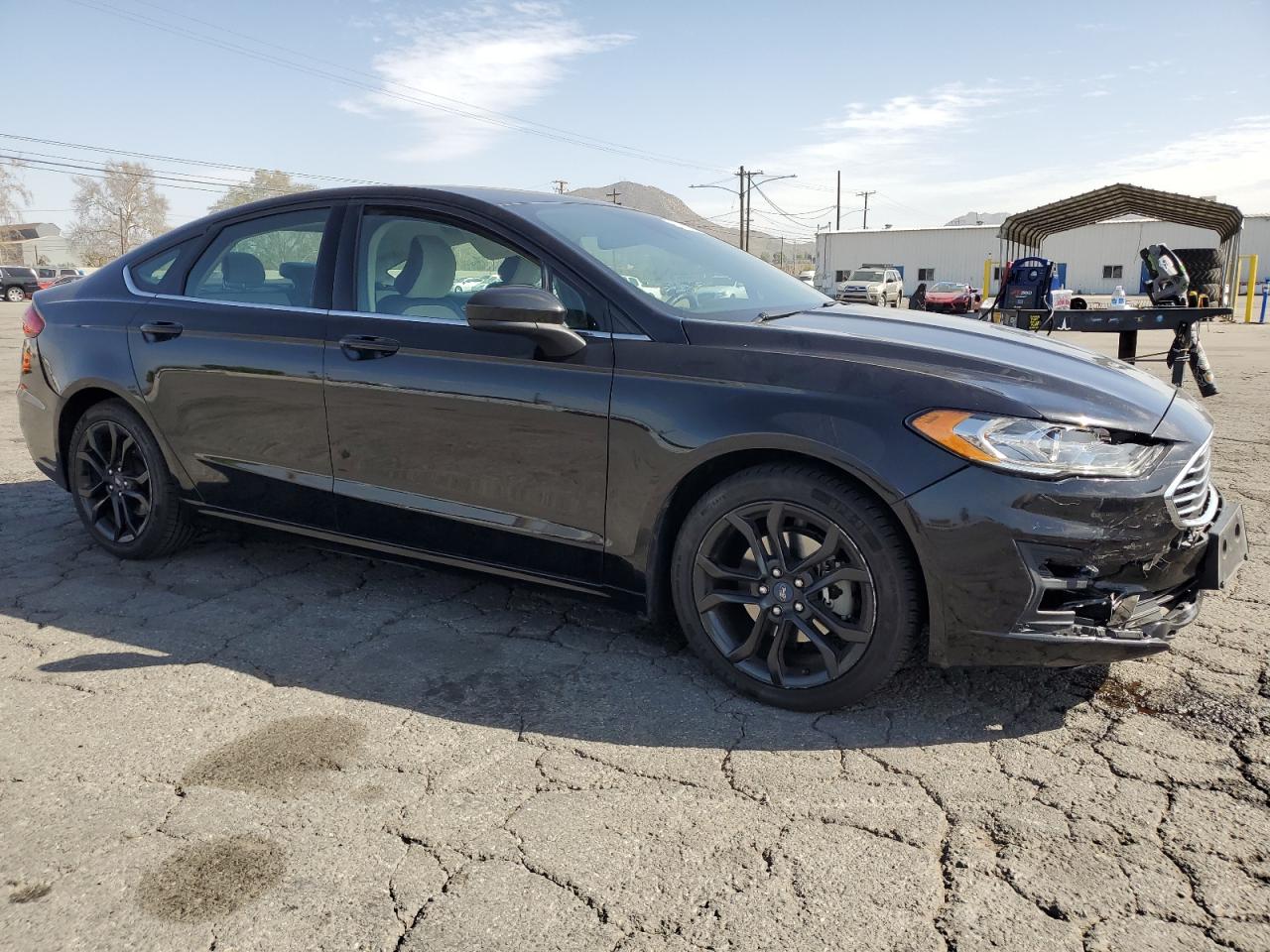 2019 Ford Fusion VIN 3FA6P0HD9KR114911 Copart auction photo, front end damage thumbnail 4