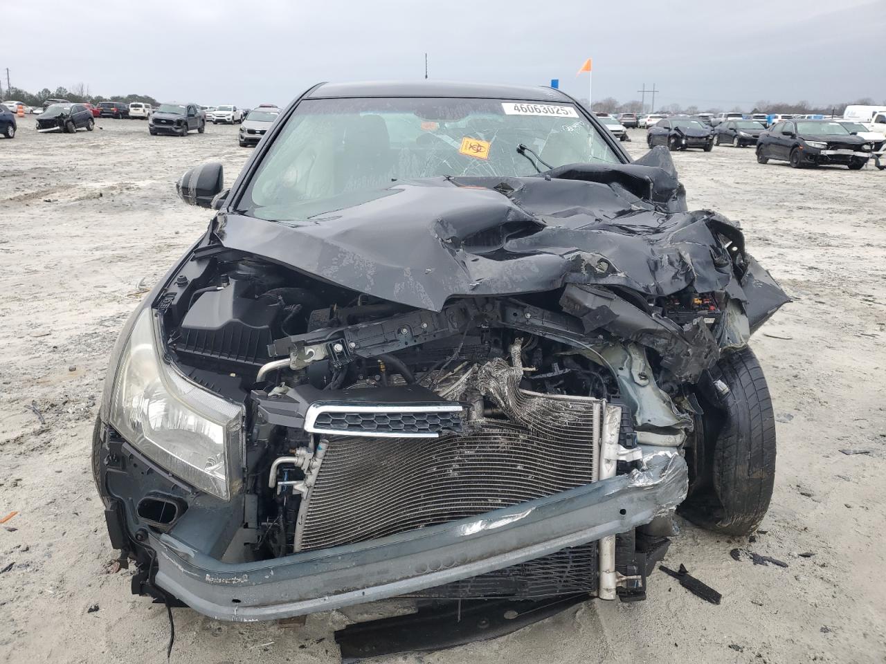 2012 Chevrolet Cruze VIN 1G1PC5SH8C7305806 Copart auction photo, front end damage thumbnail 5