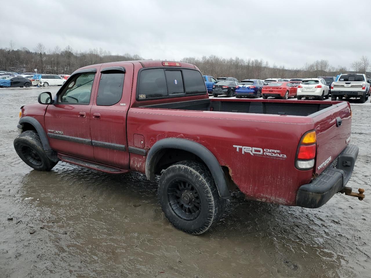 2000 Toyota Tundra VIN 5TBBT4417YS096334 Copart auction photo, undercarriage damage thumbnail 2