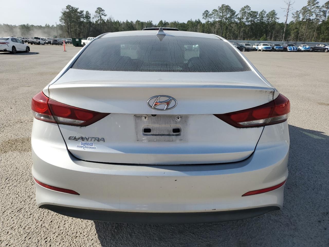 2017 Hyundai Elantra VIN 5NPD84LF7HH058851 Copart auction photo, front end damage thumbnail 6