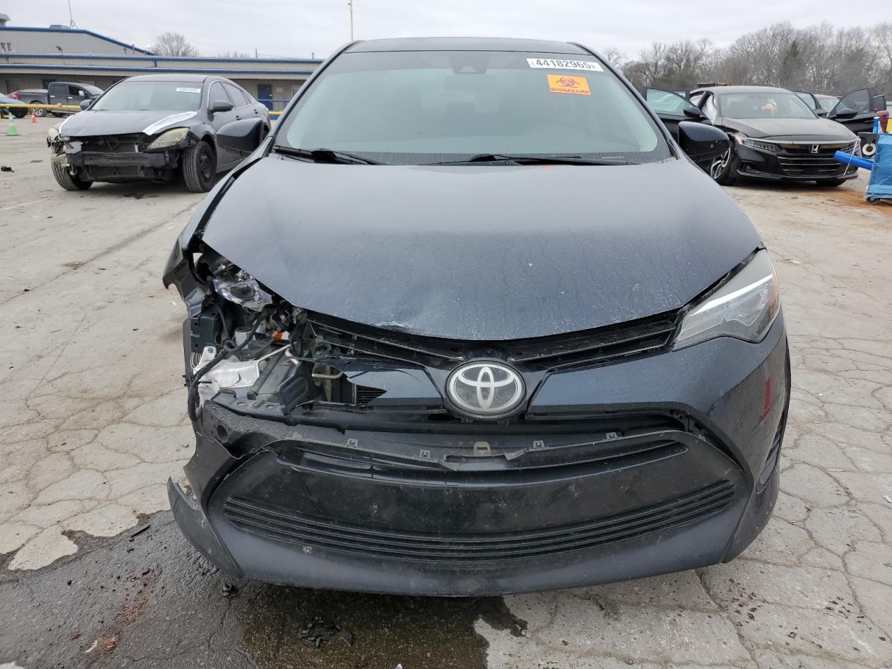 2017 Toyota Corolla VIN 5YFBURHE0HP621029 Copart auction photo, front end / minor dent/scratches damage thumbnail 5