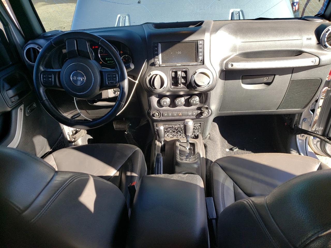 2016 Jeep Wrangler VIN 1C4HJWEG9GL120106 Copart auction photo, front end damage thumbnail 8