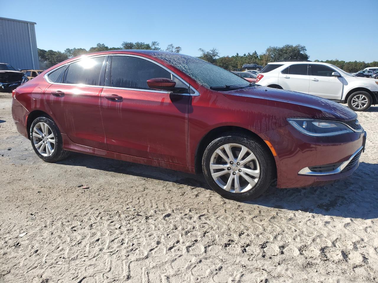 2016 Chrysler 200 VIN 1C3CCCAB1GN178846 Copart auction photo, side / minor dent/scratches damage thumbnail 4