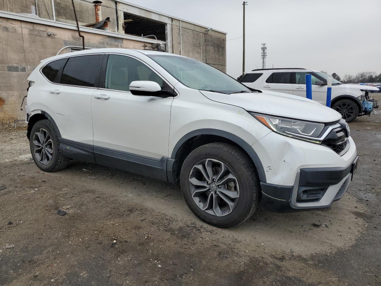 2020 Honda CR-V VIN 7FARW2H50LE007266 Copart auction photo, rear end damage thumbnail 4