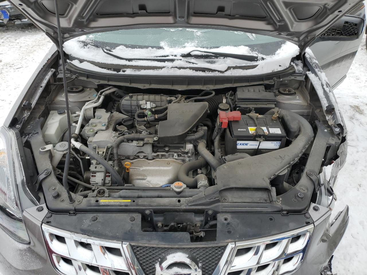 2015 Nissan Rogue VIN JN8AS5MT9FW655395 Copart auction photo, front end damage thumbnail 13
