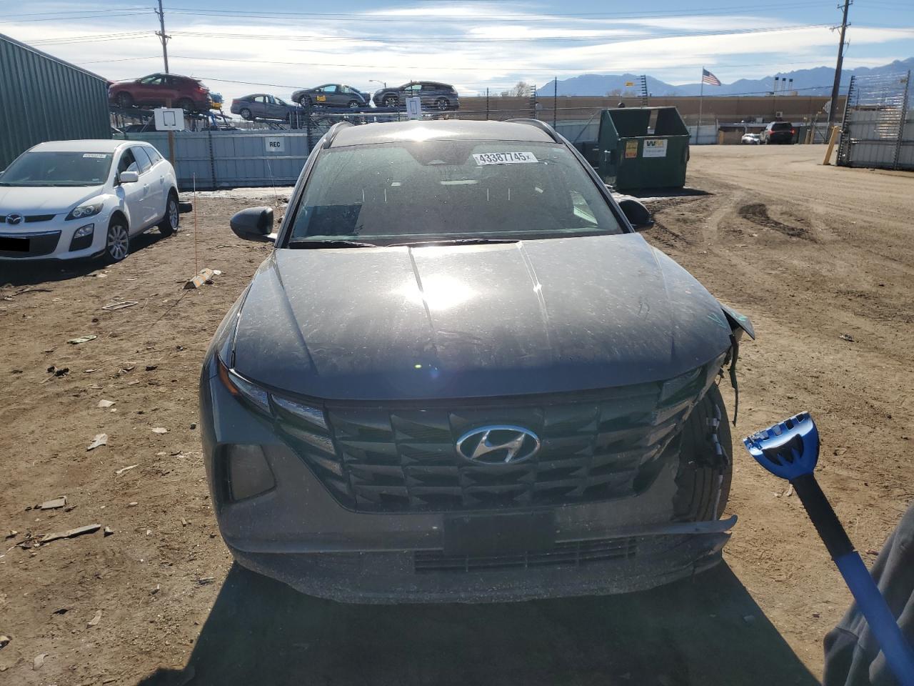 2024 Hyundai Tucson VIN 5NMJBCDE0RH335830 Copart auction photo, front end / rear end damage thumbnail 5