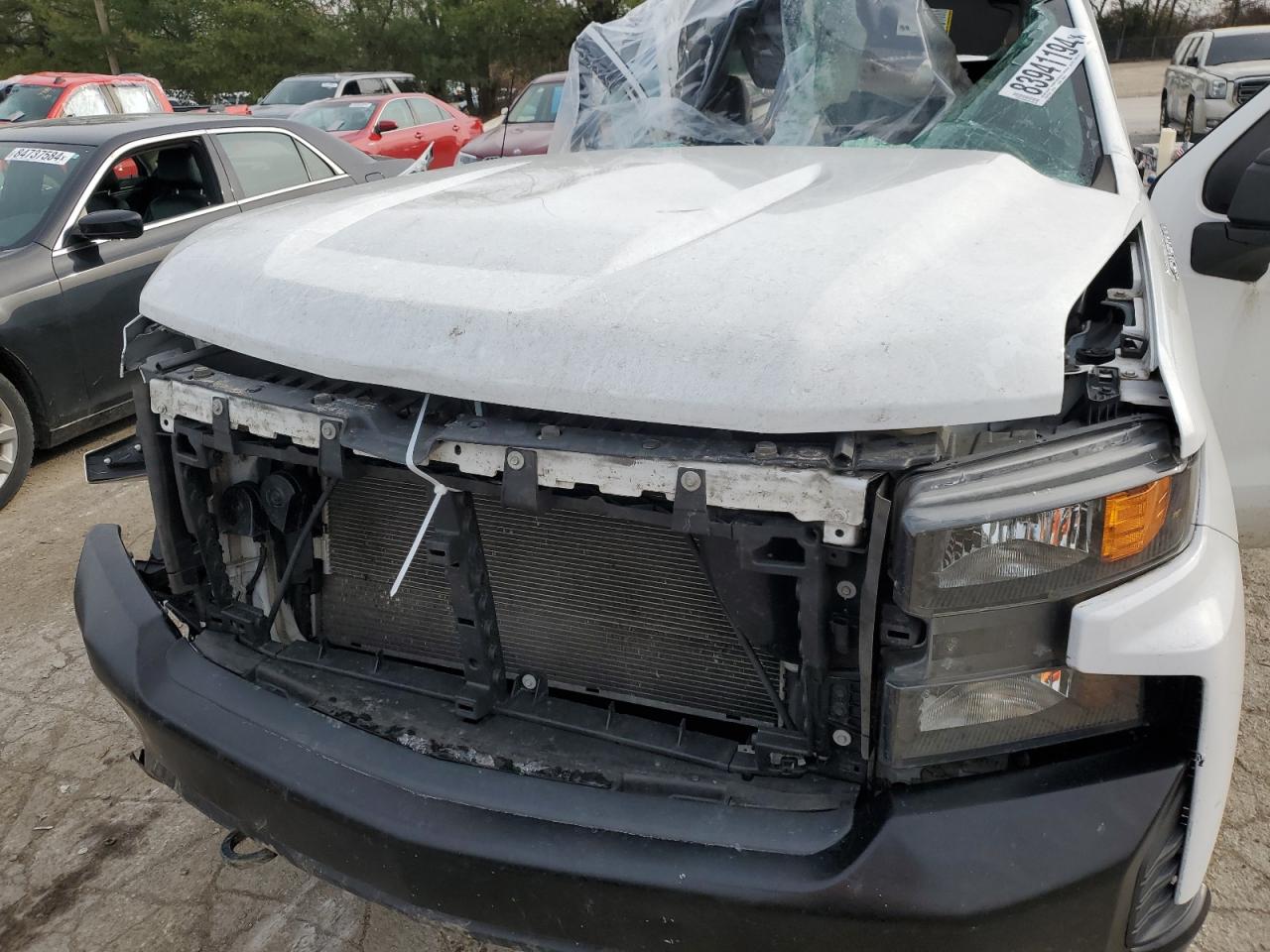 2020 Chevrolet Silverado VIN 3GCNYAEH9LG127087 Copart auction photo, all over damage thumbnail 11