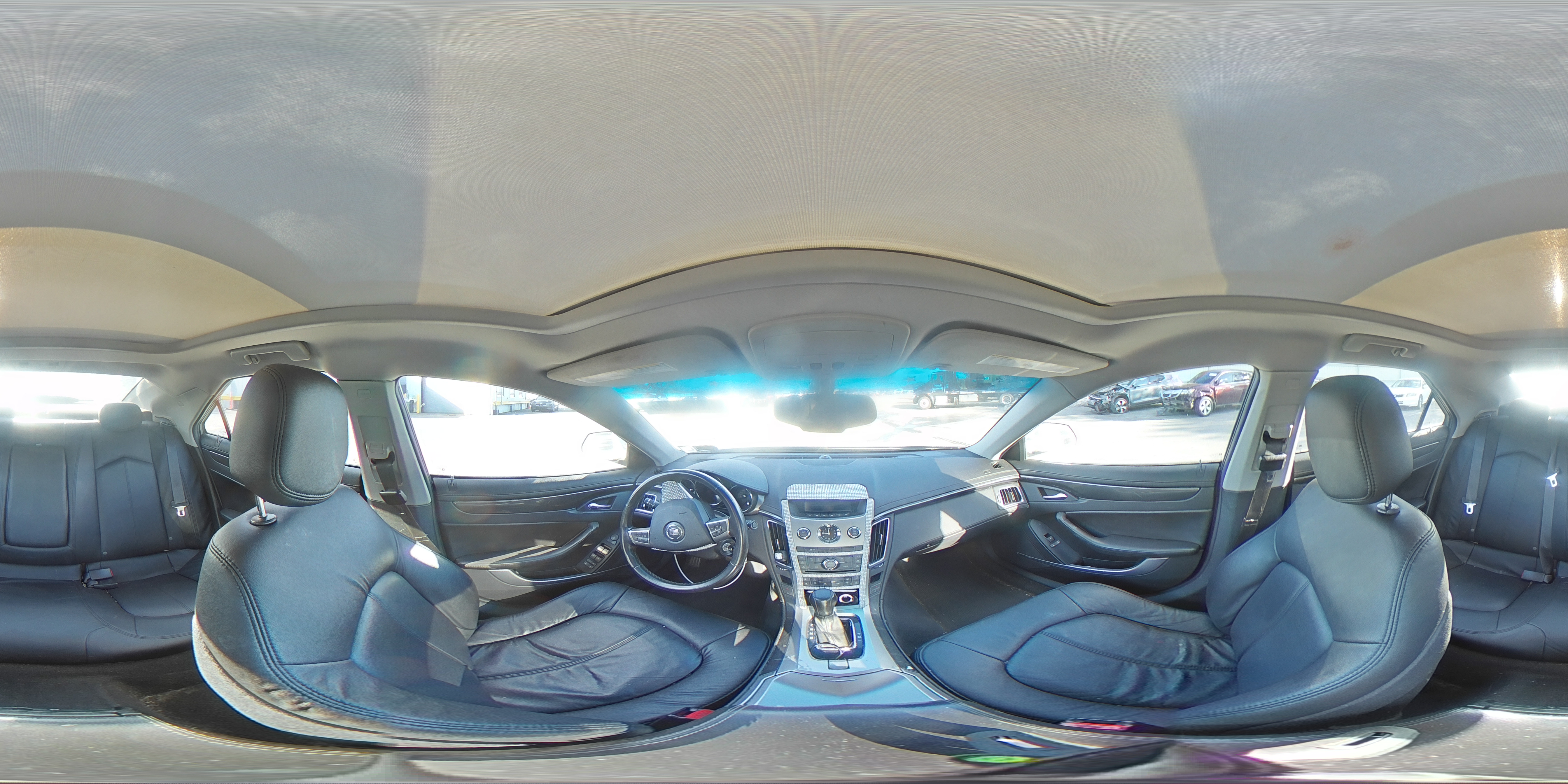 2011 Cadillac CTS VIN 1G6DC5EYXB0156279 Copart auction photo, front end / rear end damage thumbnail 13