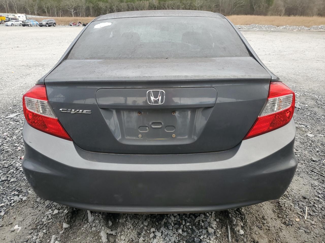 2012 Honda Civic VIN 19XFB2F53CE001397 Copart auction photo, front end / minor dent/scratches damage thumbnail 6