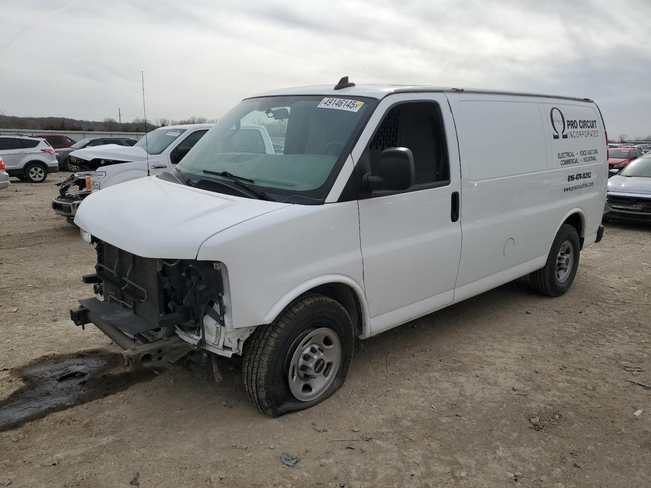 2017 GMC Savana VIN 1GTW7AFF7H1291089 - Copart auction photo