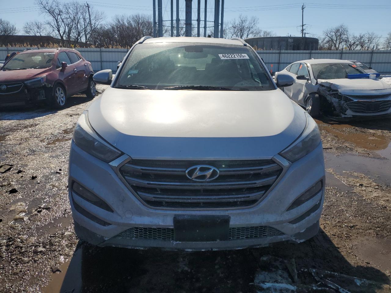 2016 Hyundai Tucson VIN KM8J3CA26GU055435 Copart auction photo, side damage thumbnail 5