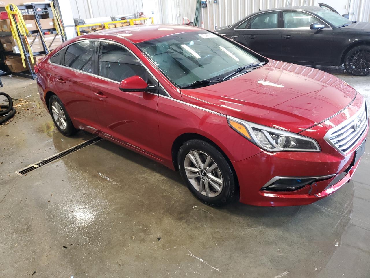2016 Hyundai Sonata VIN 5NPE24AF3GH290449 Copart auction photo, top/roof damage thumbnail 4