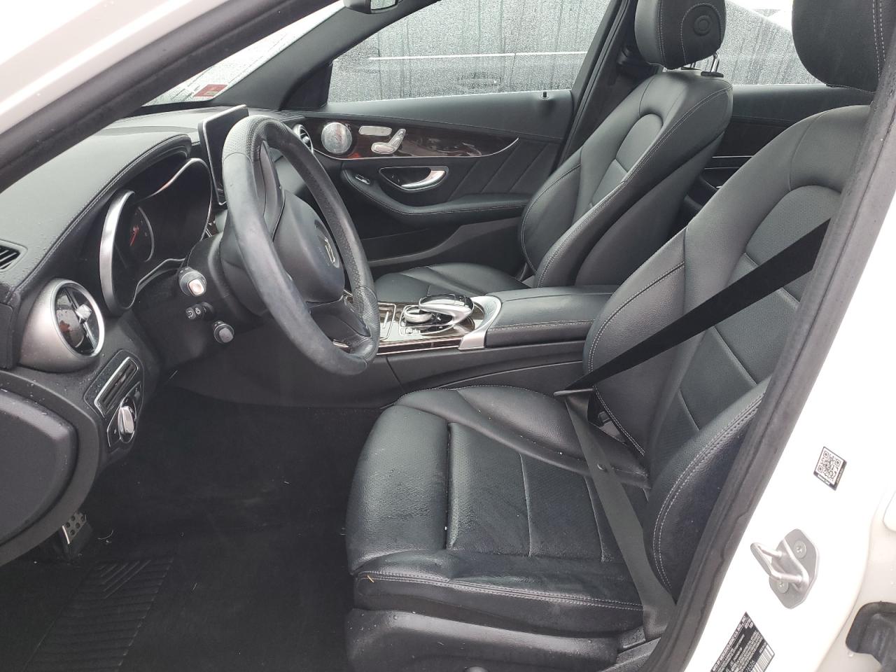2016 Mercedes-Benz C-klasse VIN 55SWF4KB4GU176526 Copart auction photo, side / front end damage thumbnail 7