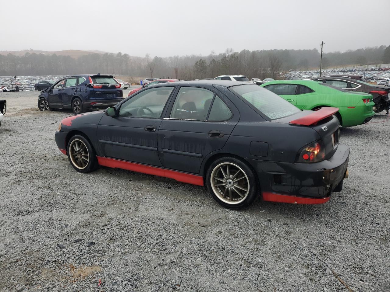 2002 Nissan Sentra VIN 3N1AB51D82L711144 Copart auction photo, front end / mechanical damage thumbnail 2