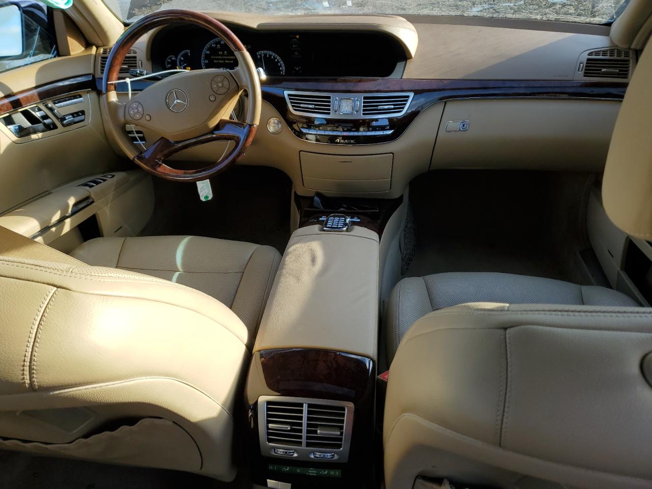 2011 Mercedes-Benz S-klasse VIN WDDNG8GB1BA392738 Copart auction photo, side / rear end damage thumbnail 8