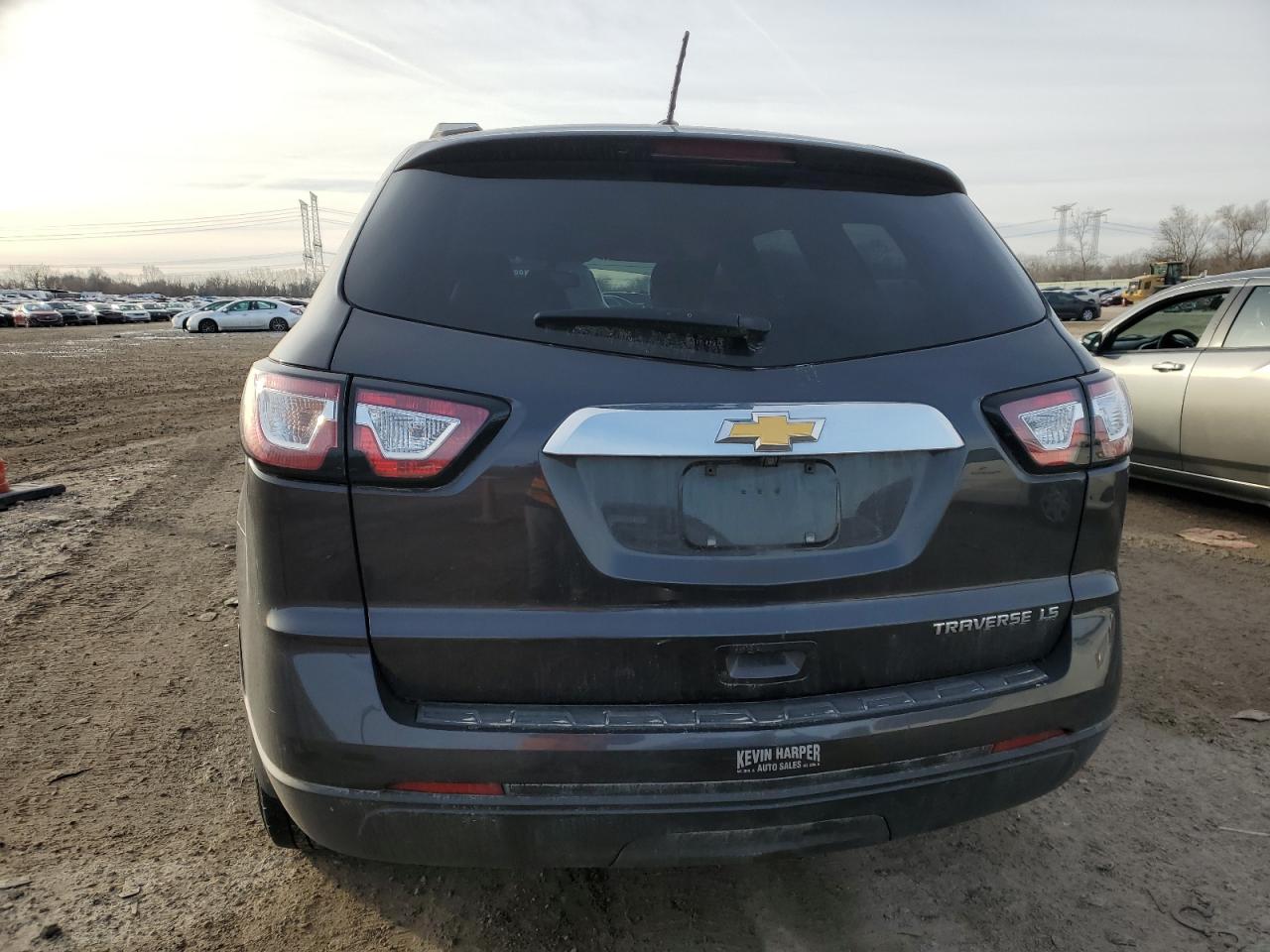 2015 Chevrolet Traverse VIN 1GNKRFED5FJ156235 Copart auction photo, front end damage thumbnail 6