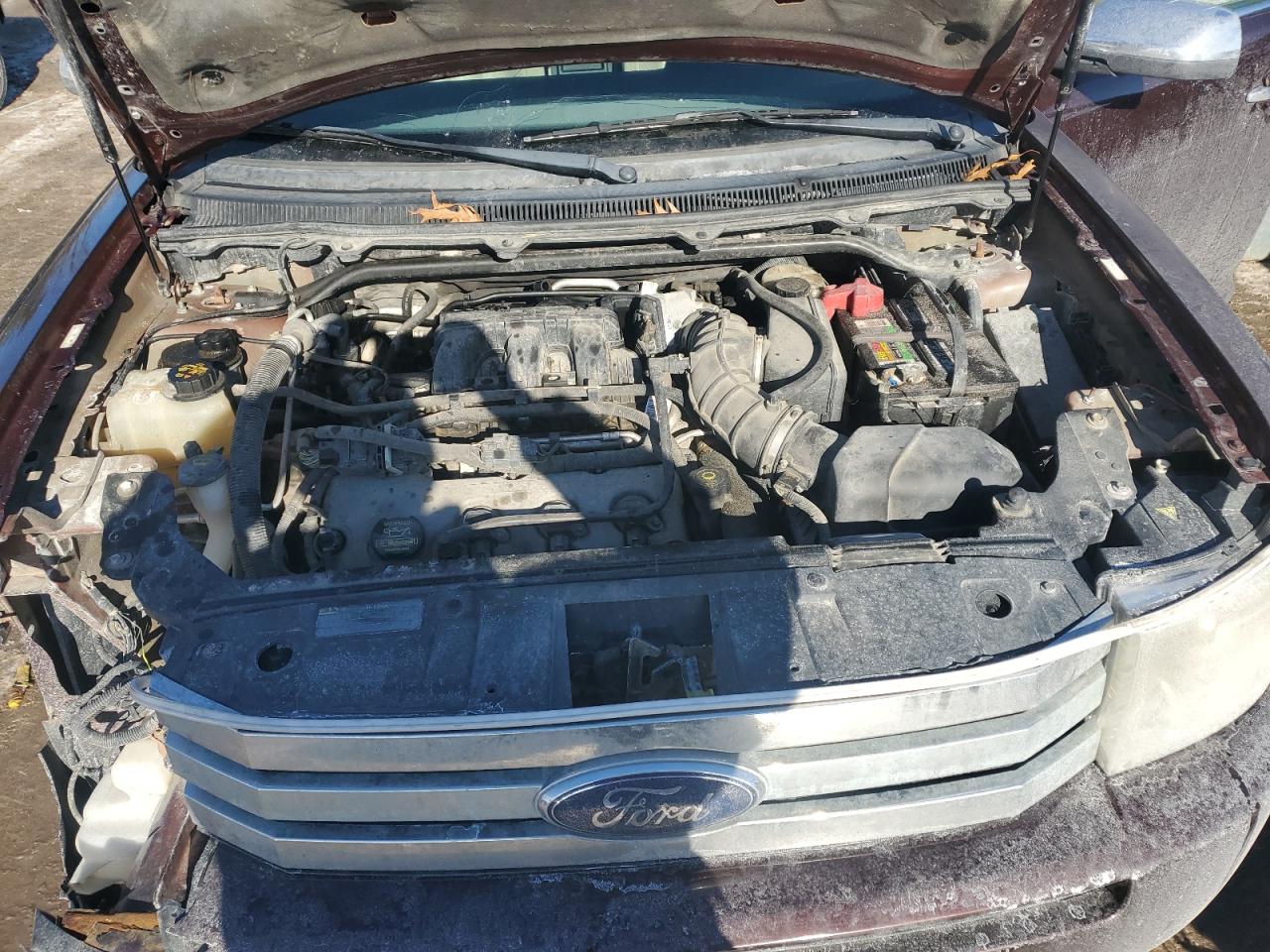2009 Ford Flex VIN 2FMEK63C29BA93832 Copart auction photo, front end / minor dent/scratches damage thumbnail 12