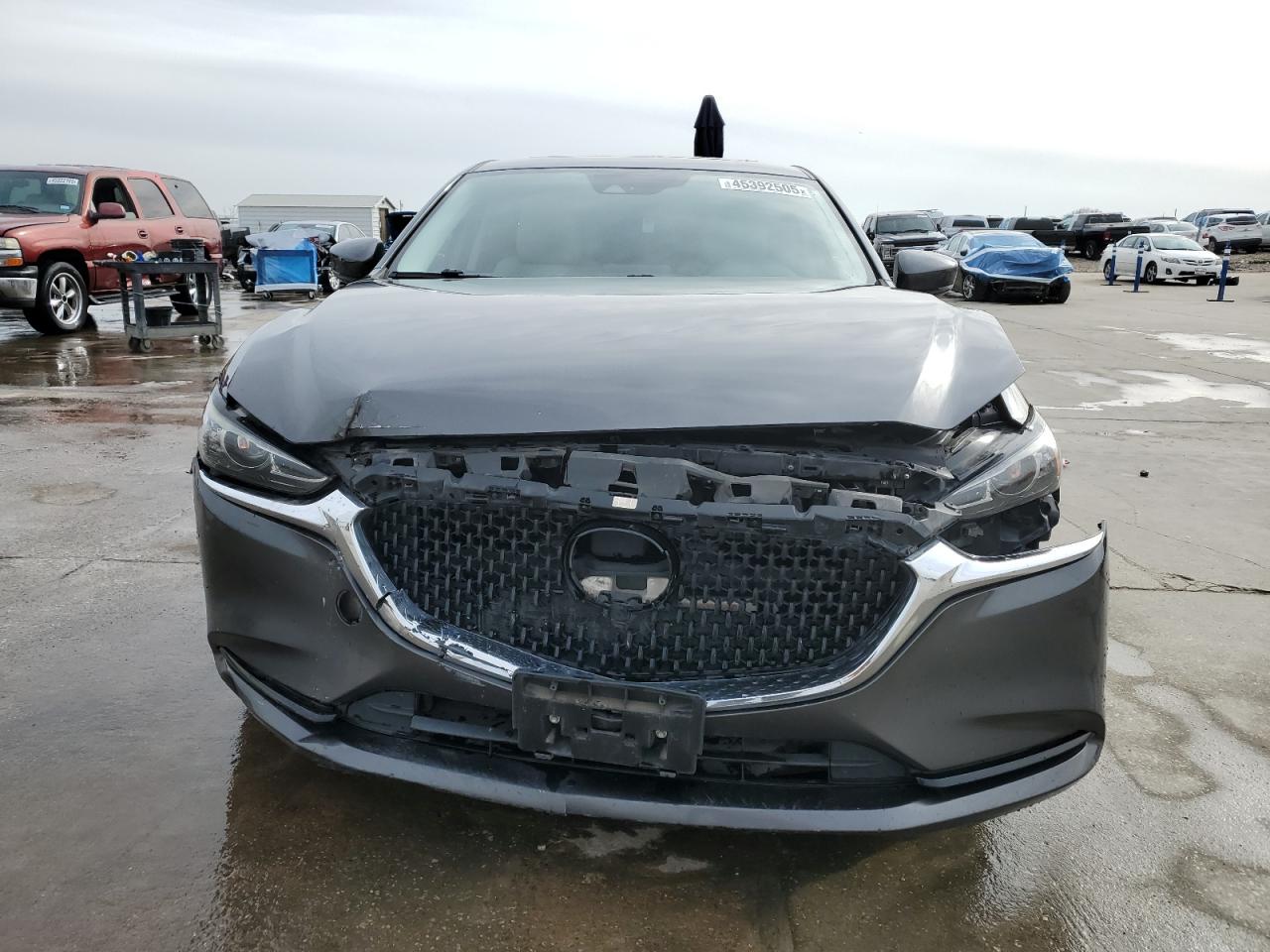2019 Mazda 6 VIN JM1GL1VM1K1503119 Copart auction photo, front end / side damage thumbnail 5
