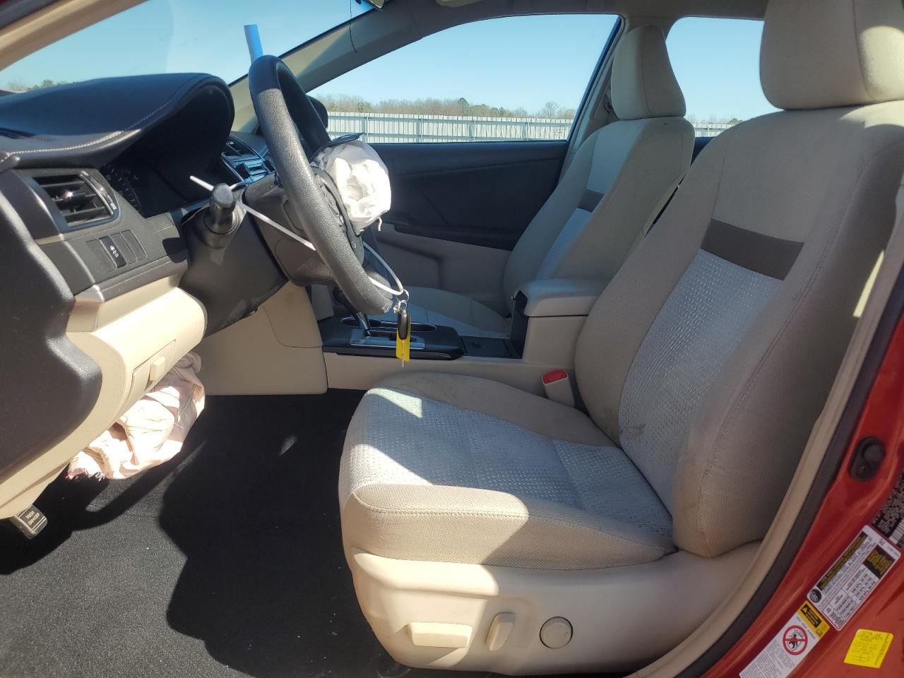 2012 Toyota Camry VIN 4T1BF1FK4CU517218 Copart auction photo, front end / minor dent/scratches damage thumbnail 7