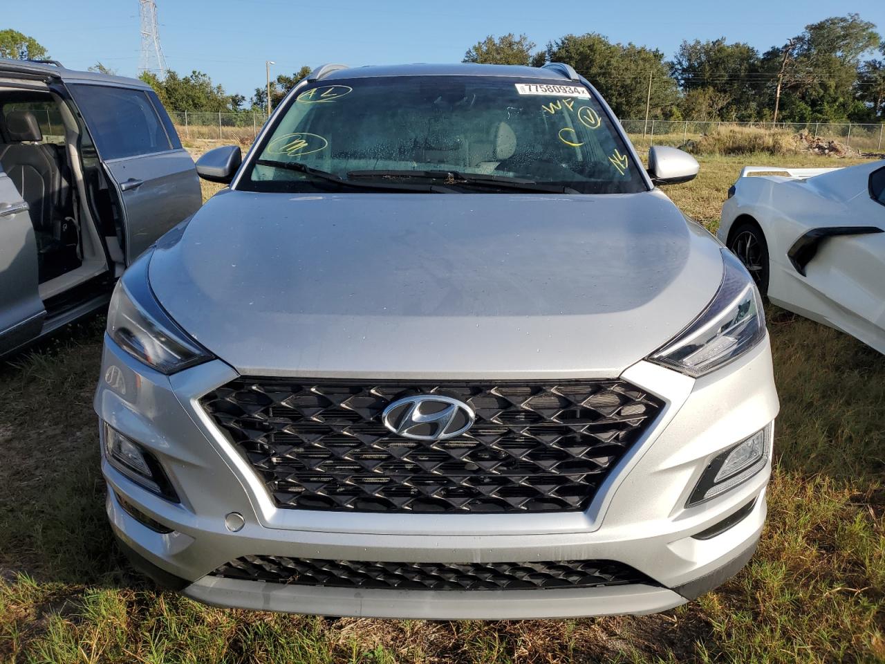 2020 Hyundai Tucson VIN KM8J33AL8LU202728 Copart auction photo, water/flood / minor dent/scratches damage thumbnail 5