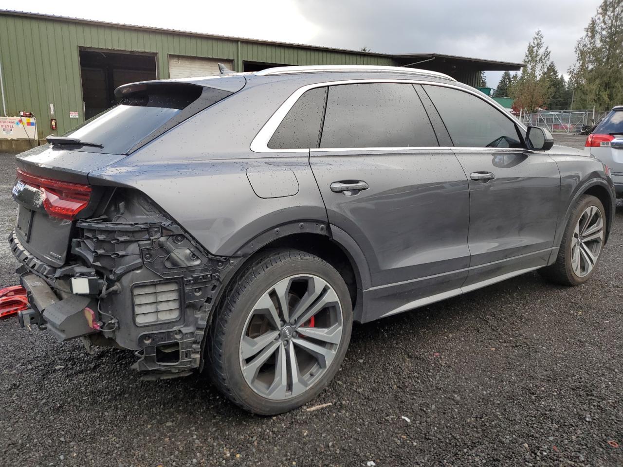2019 Audi Q8 VIN WA1BVAF15KD042220 Copart auction photo, rear end damage thumbnail 3