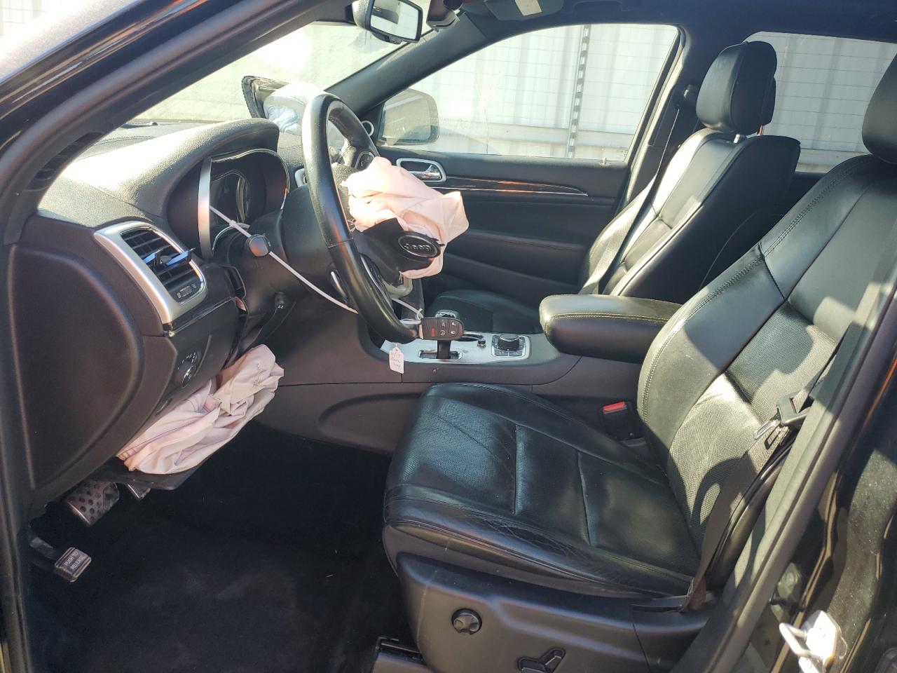 2015 Jeep Grand Cherokee VIN 1C4RJFCG8FC154799 Copart auction photo, front end / side damage thumbnail 7