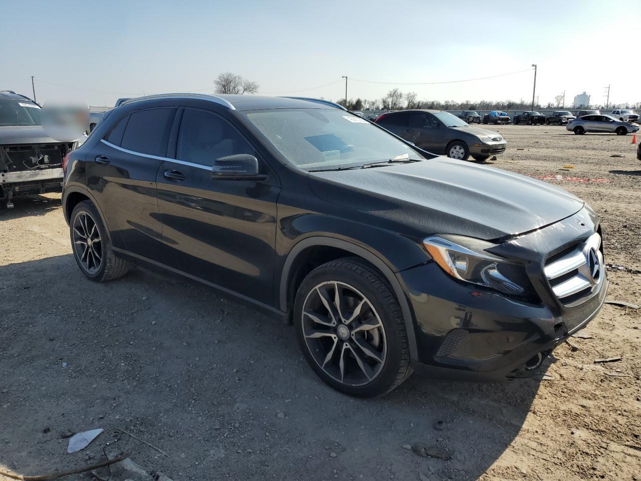 2017 Mercedes-Benz GLA-klasse VIN WDCTG4EB8HJ302811 Copart auction photo, front end damage thumbnail 4