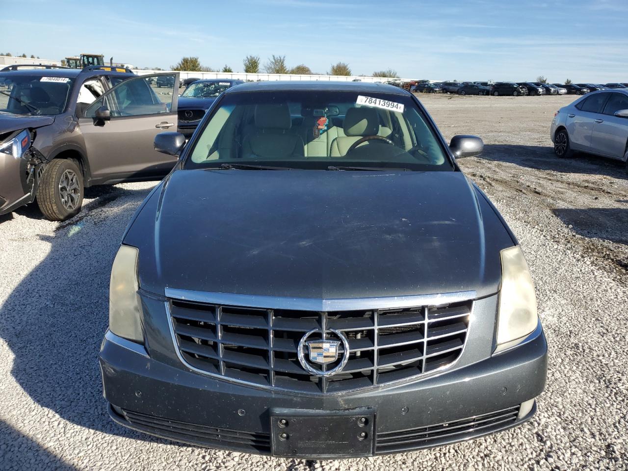 2010 Cadillac DTS VIN 1G6KH5EY1AU138480 Copart auction photo, front end damage thumbnail 5