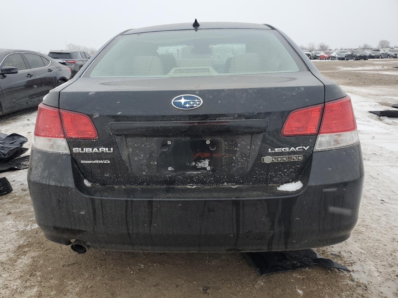 2014 Subaru Legacy VIN 4S3BMCC66E3002873 Copart auction photo, front end / side damage thumbnail 6