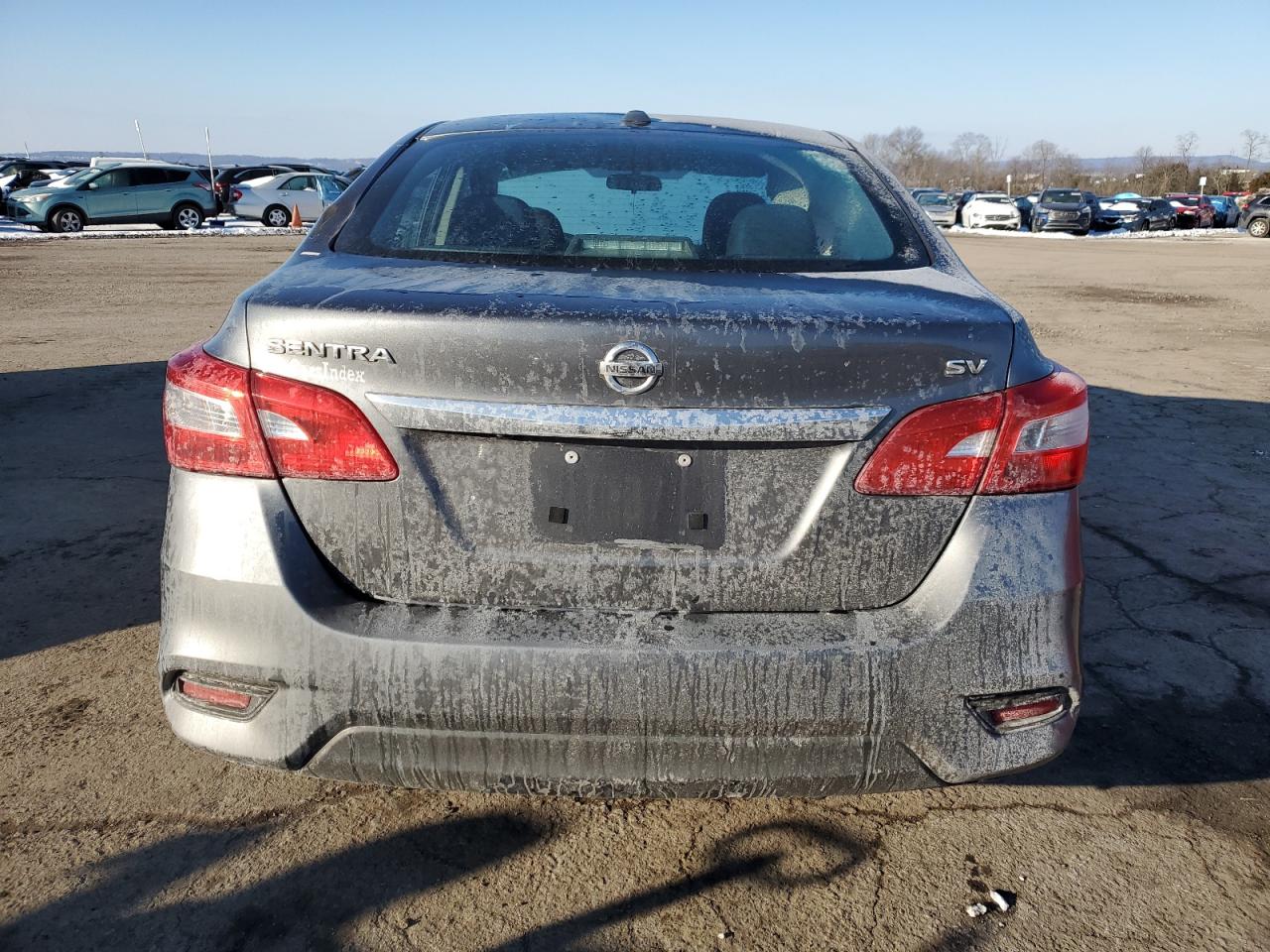 2019 Nissan Sentra VIN 3N1AB7AP9KY402954 Copart auction photo, side / front end damage thumbnail 6