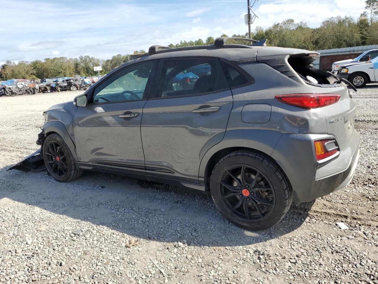 2021 Hyundai Kona VIN KM8K63A55MU694777 Copart auction photo, all over damage thumbnail 2
