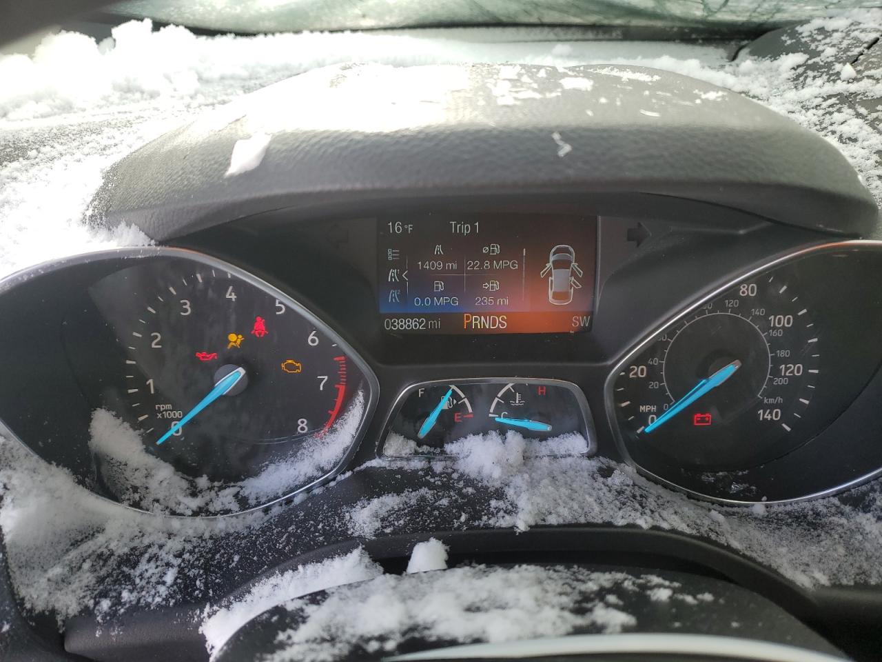 2018 Ford Escape VIN 1FMCU9GD0JUC25250 Copart auction photo, rollover damage thumbnail 9