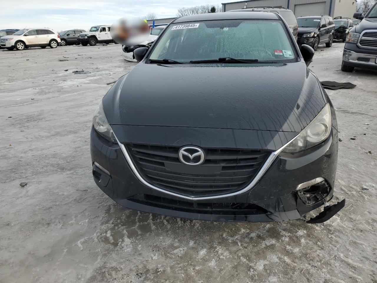 2016 Mazda 3 VIN JM1BM1T73G1354515 Copart auction photo, side / undercarriage damage thumbnail 5