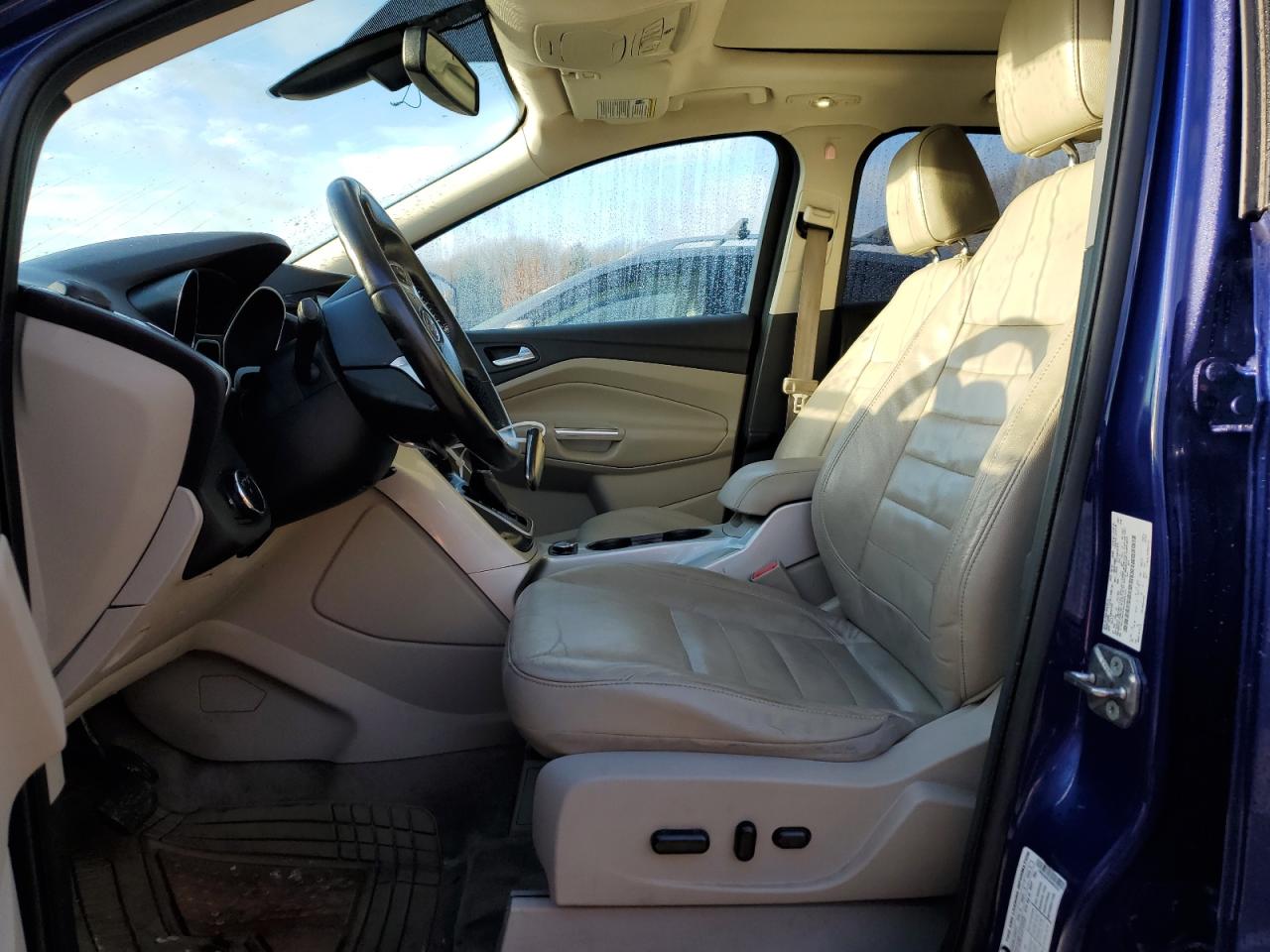 2013 Ford Escape VIN 1FMCU9HX2DUB05253 Copart auction photo, water/flood / side damage thumbnail 7