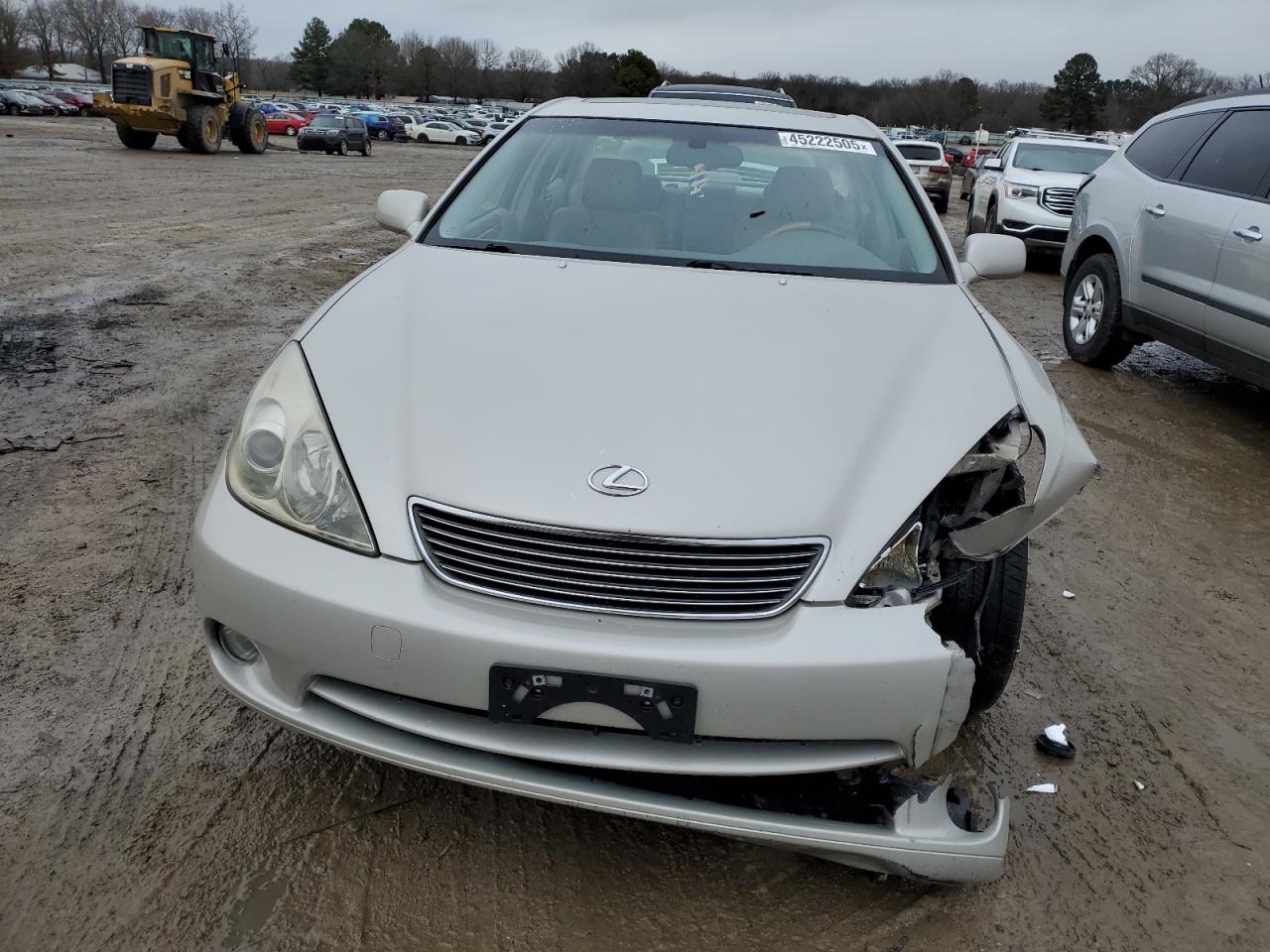 2005 Lexus ES VIN JTHBA30G355139391 Copart auction photo, front end / minor dent/scratches damage thumbnail 5