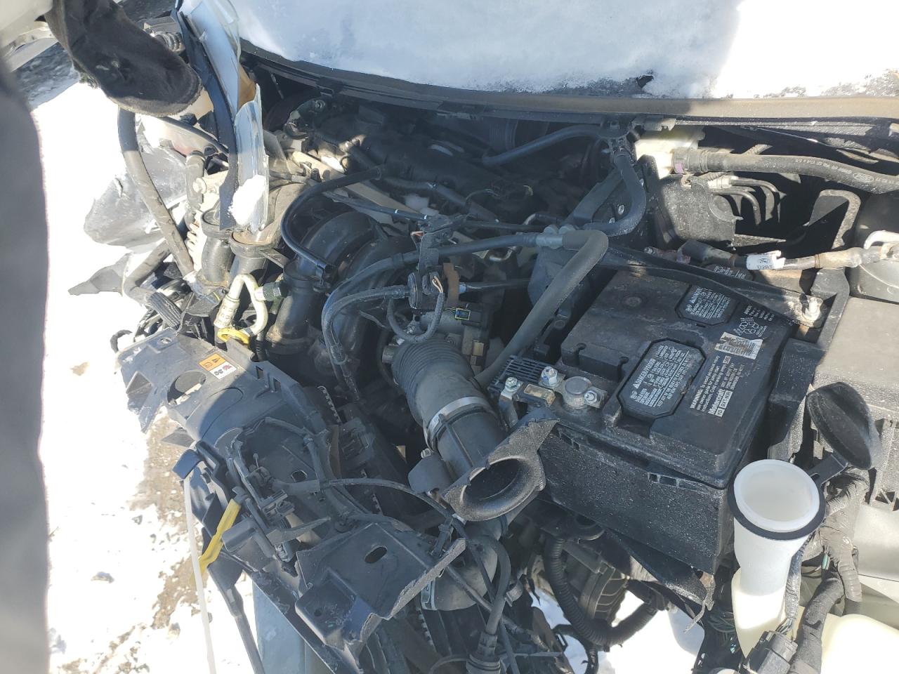 2019 Ford Fiesta VIN 3FADP4BJXKM145224 Copart auction photo, front end / minor dent/scratches damage thumbnail 12