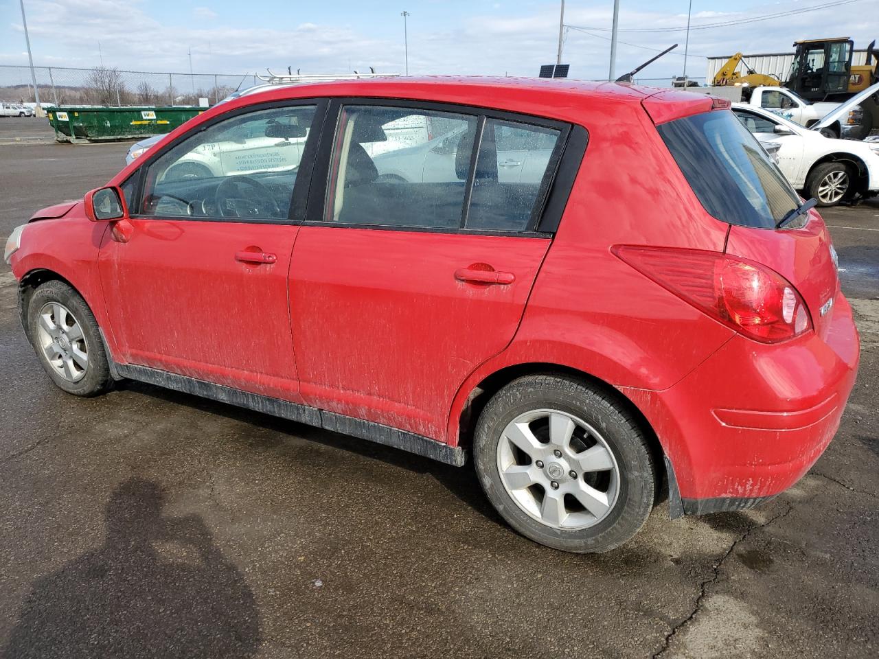 2008 Nissan Versa VIN 3N1BC13E38L446514 Copart auction photo, front end damage thumbnail 2