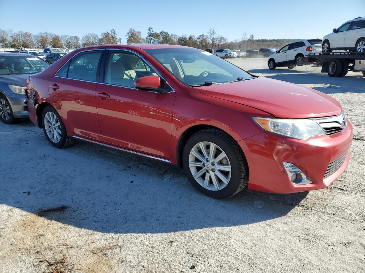 2014 Toyota Camry VIN 4T1BF1FK0EU775738 Copart auction photo, rear end damage thumbnail 4