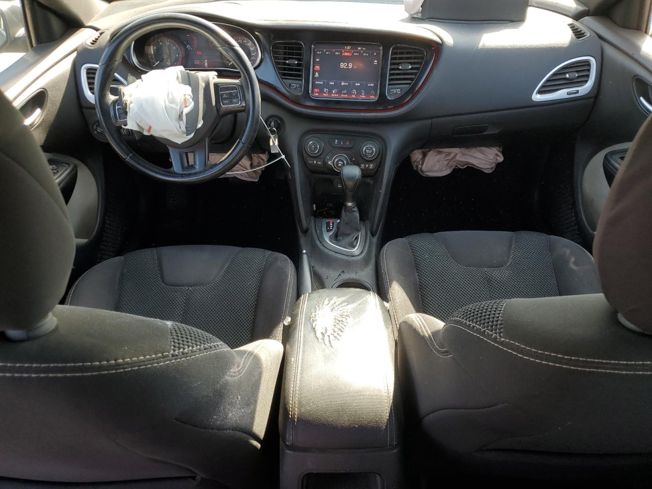 2014 Dodge Dart VIN 1C3CDFBB1ED919271 Copart auction photo, front end / side damage thumbnail 8
