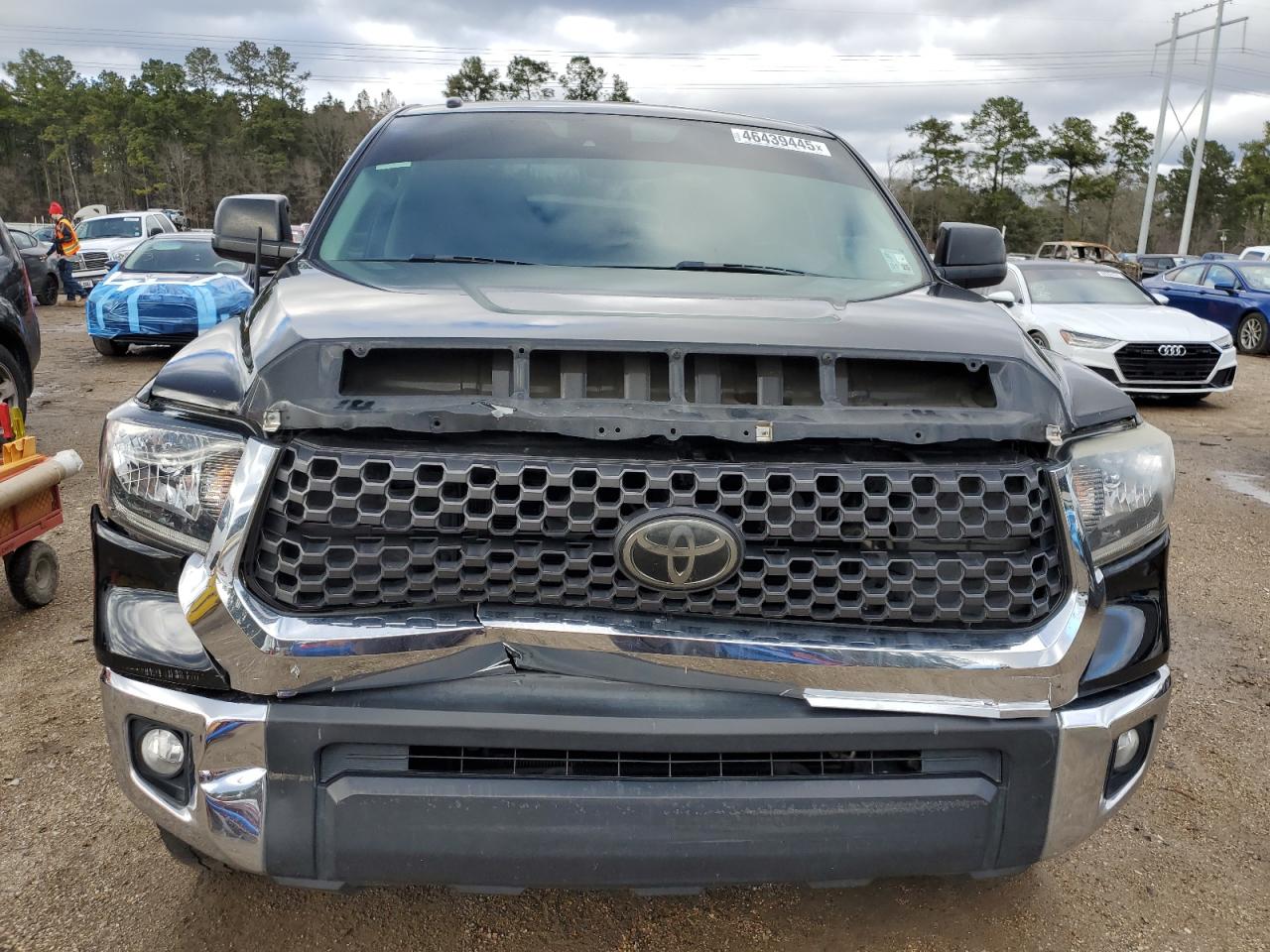 2019 Toyota Tundra VIN 5TFEM5F14KX138531 Copart auction photo, front end / rear end damage thumbnail 5
