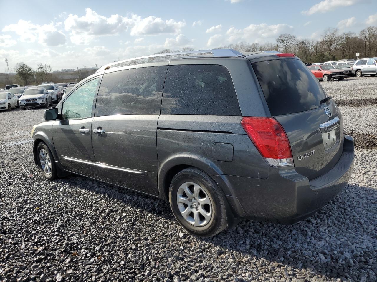 2007 Nissan Quest VIN 5N1BV28U07N140913 Copart auction photo, front end damage thumbnail 2