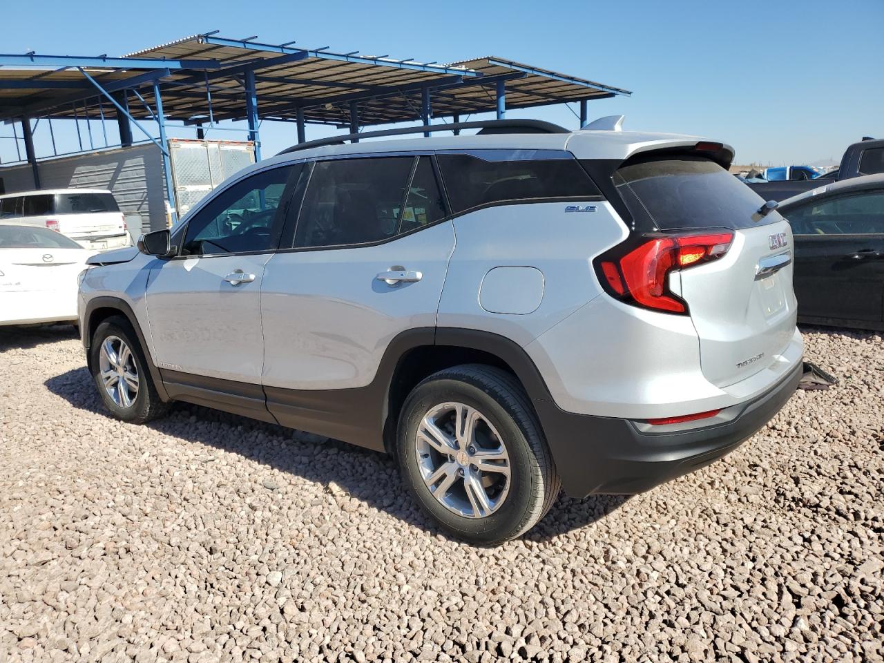 2020 GMC Terrain VIN 3GKALMEV6LL314366 Copart auction photo, front end damage thumbnail 2