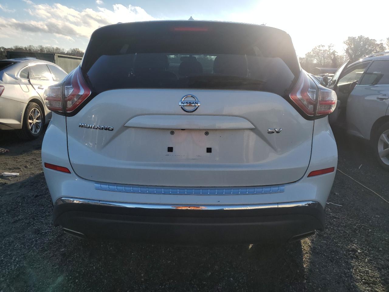 2015 Nissan Murano VIN 5N1AZ2MG2FN208076 Copart auction photo, front end / undercarriage damage thumbnail 6