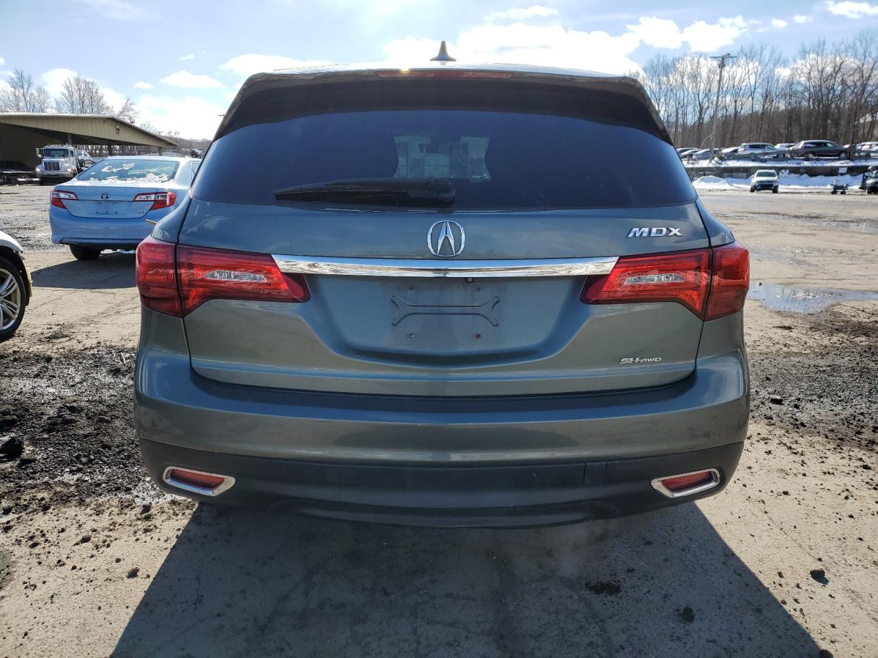 2016 Acura MDX VIN 5FRYD4H43GB055204 Copart auction photo, front end / minor dent/scratches damage thumbnail 6