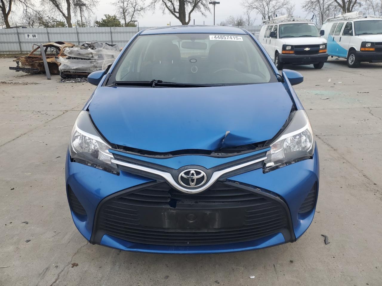 2015 Toyota Yaris VIN VNKKTUD35FA024588 Copart auction photo, front end damage thumbnail 5