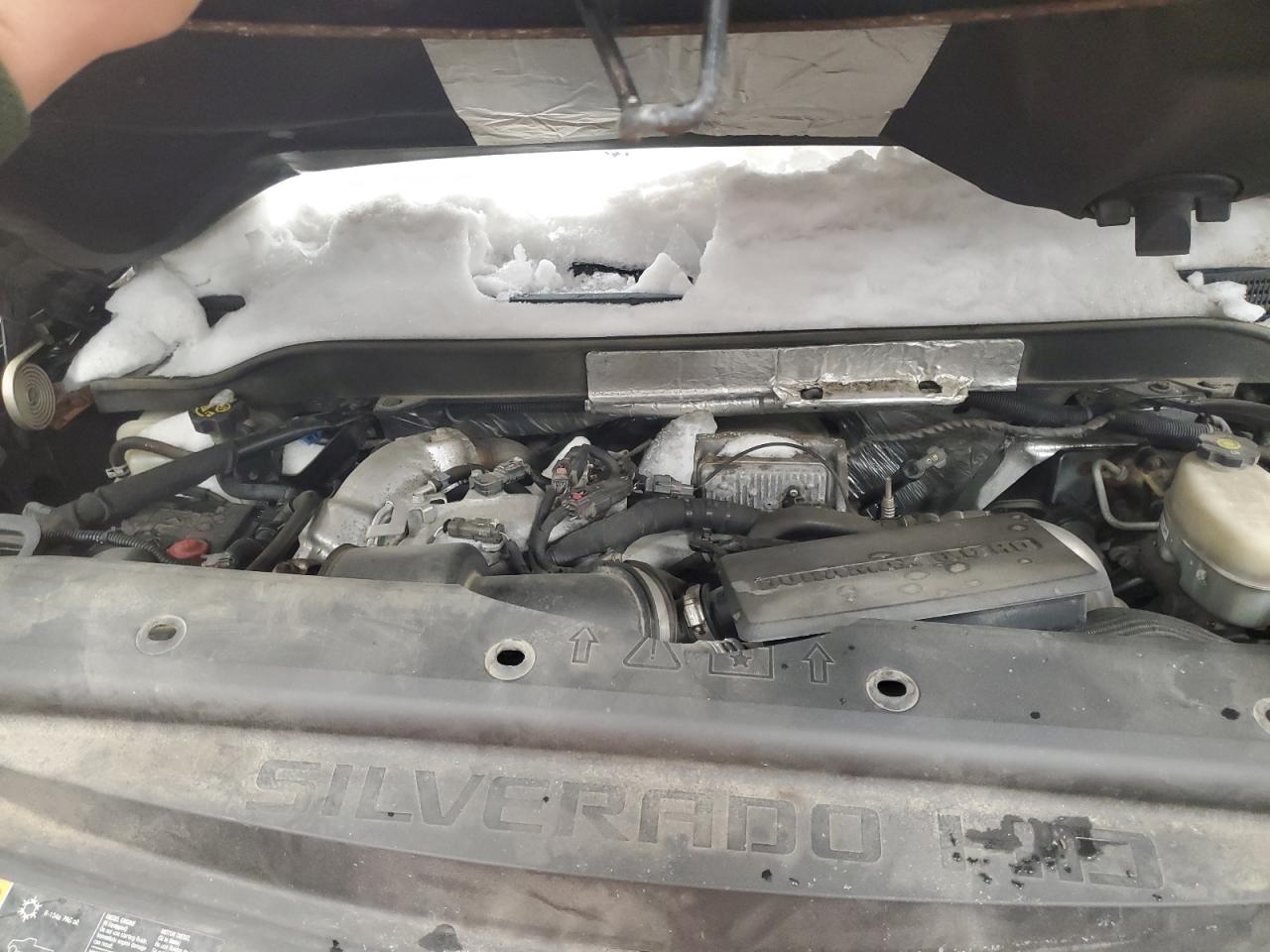2017 Chevrolet Silverado VIN 1GC1KWEY2HF221625 Copart auction photo, biohazard/chemical / front end damage thumbnail 11