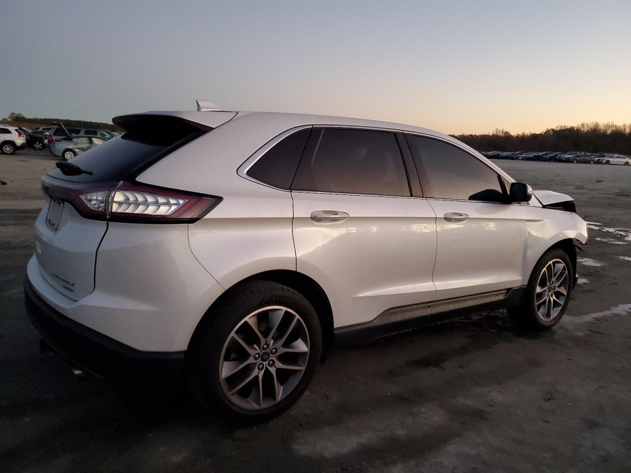 2018 Ford Edge VIN 2FMPK3K96JBC04626 Copart auction photo, front end damage thumbnail 3